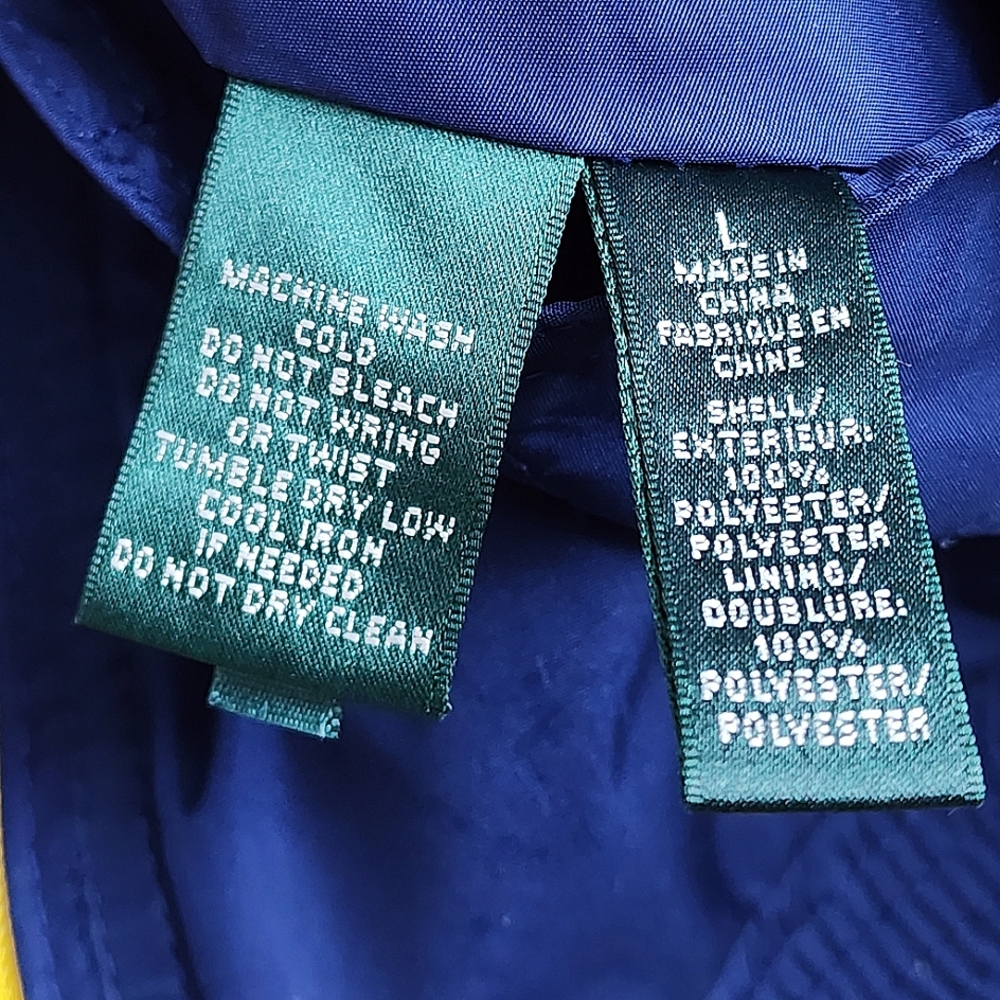 LRL Color Block Reversible Vest L - Picture 8 of 11